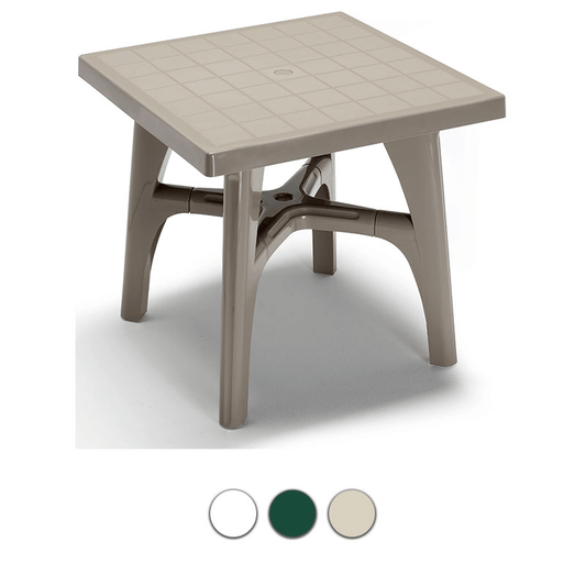 QuadroMax Gartentisch 80 x 80 x H. 73 cm