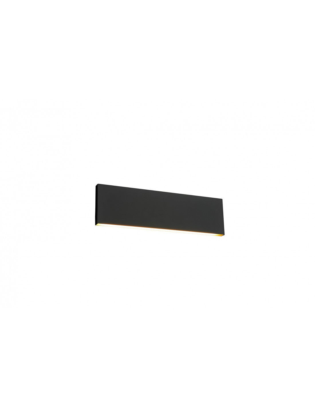 Anthrazit Wandleuchte Doppel-LED-Emission L28 cm Concha Trio Lighting