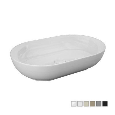 Feeling-Weiß-ovale-Schwarze-Schwarze-Waschbekleidung