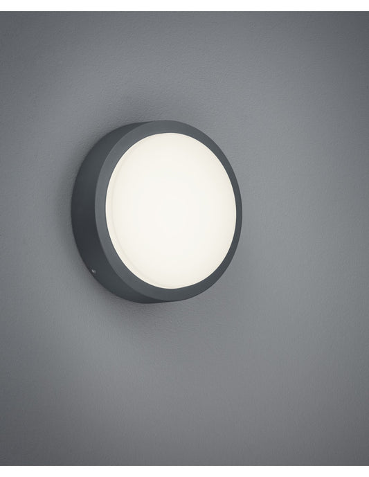 Esterno Breg Anthrazit, IP54 Ø20 cm Trio Lighting