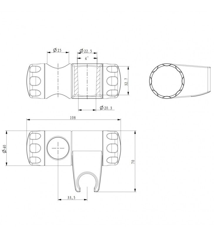 Hochwertige Schiebetür für Riegel