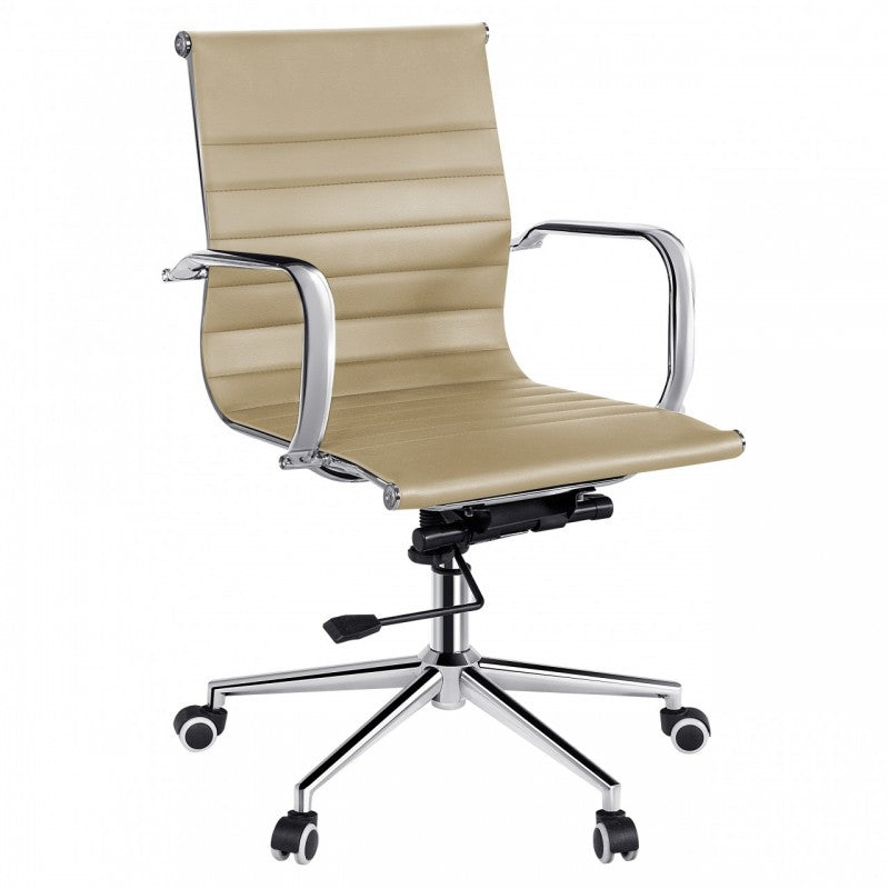 Poltrona Direktion Beige in Metall