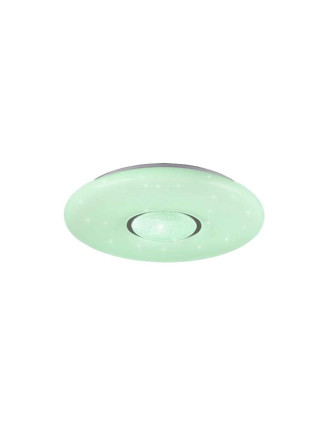 Moderne LED-Deckenleuchte mit Dimmer RGB Lia Sternenhimmel-Effekt Trio-Beleuchtung