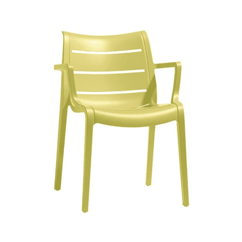 Sunset Yellow Technopolymer Stuhl Sessel Scab