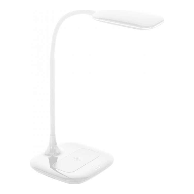 Dimmbare LED-Schreibtischlampe Masserie mit weißem Eglo-Ladegerät