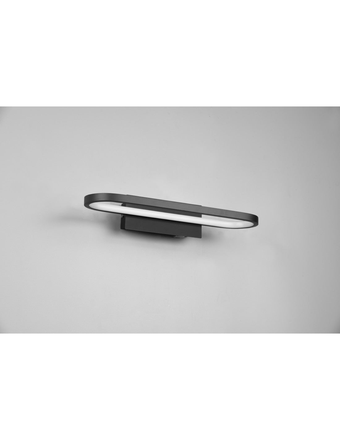 Moderne LED-Badezimmer-Wandleuchte Gianni Schwarz IP44 Trio Lighting
