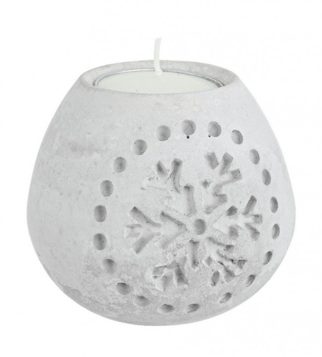 6x Kerze Jhan Snowflake