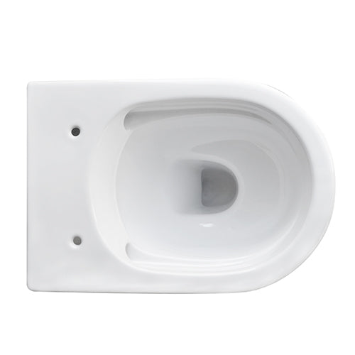 Klio Spülrandloses wandbündiges WC – Universalablauf