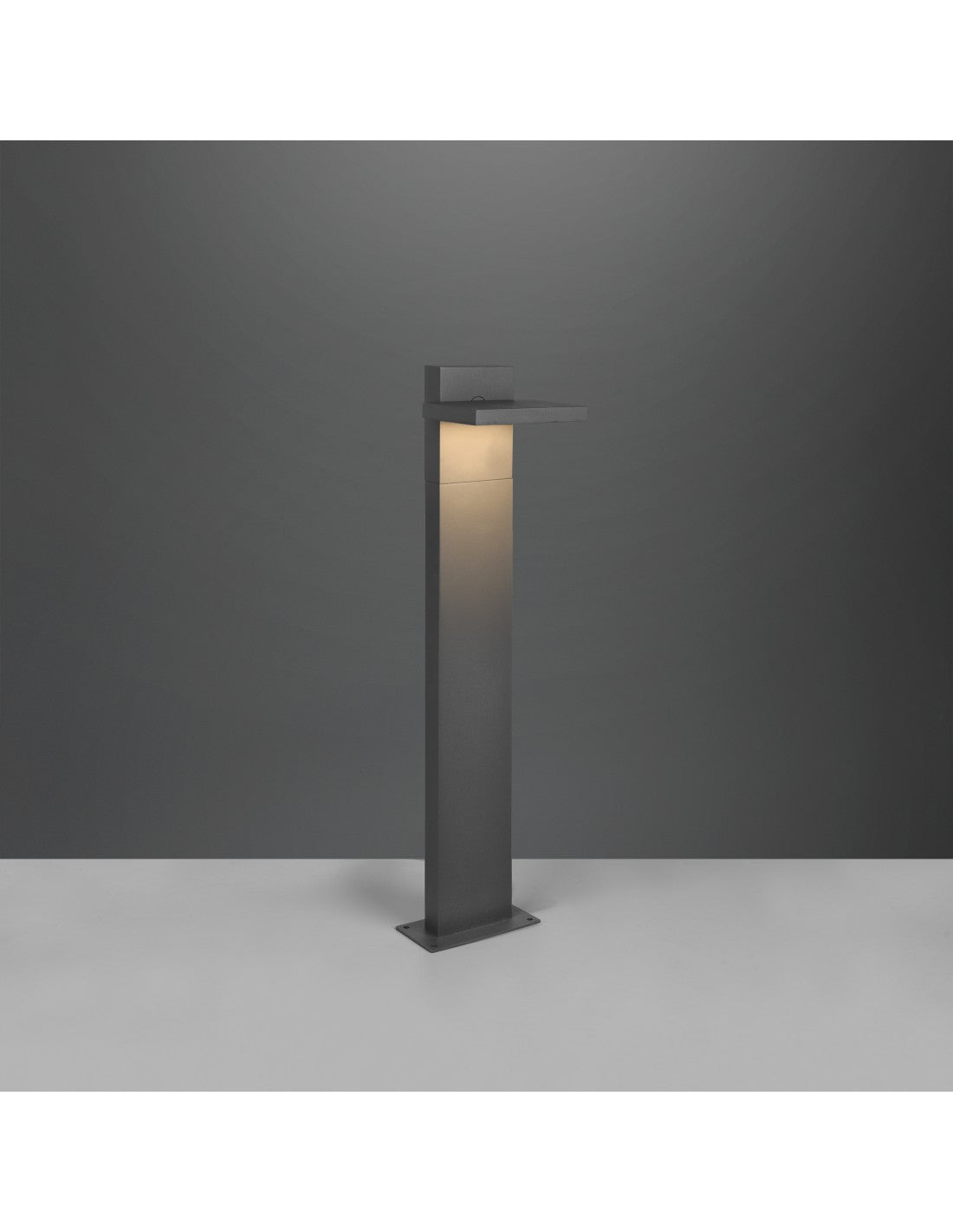 Outdoor Led Pole Aluminium Anthrazit Horton IP54 Trio Beleuchtung