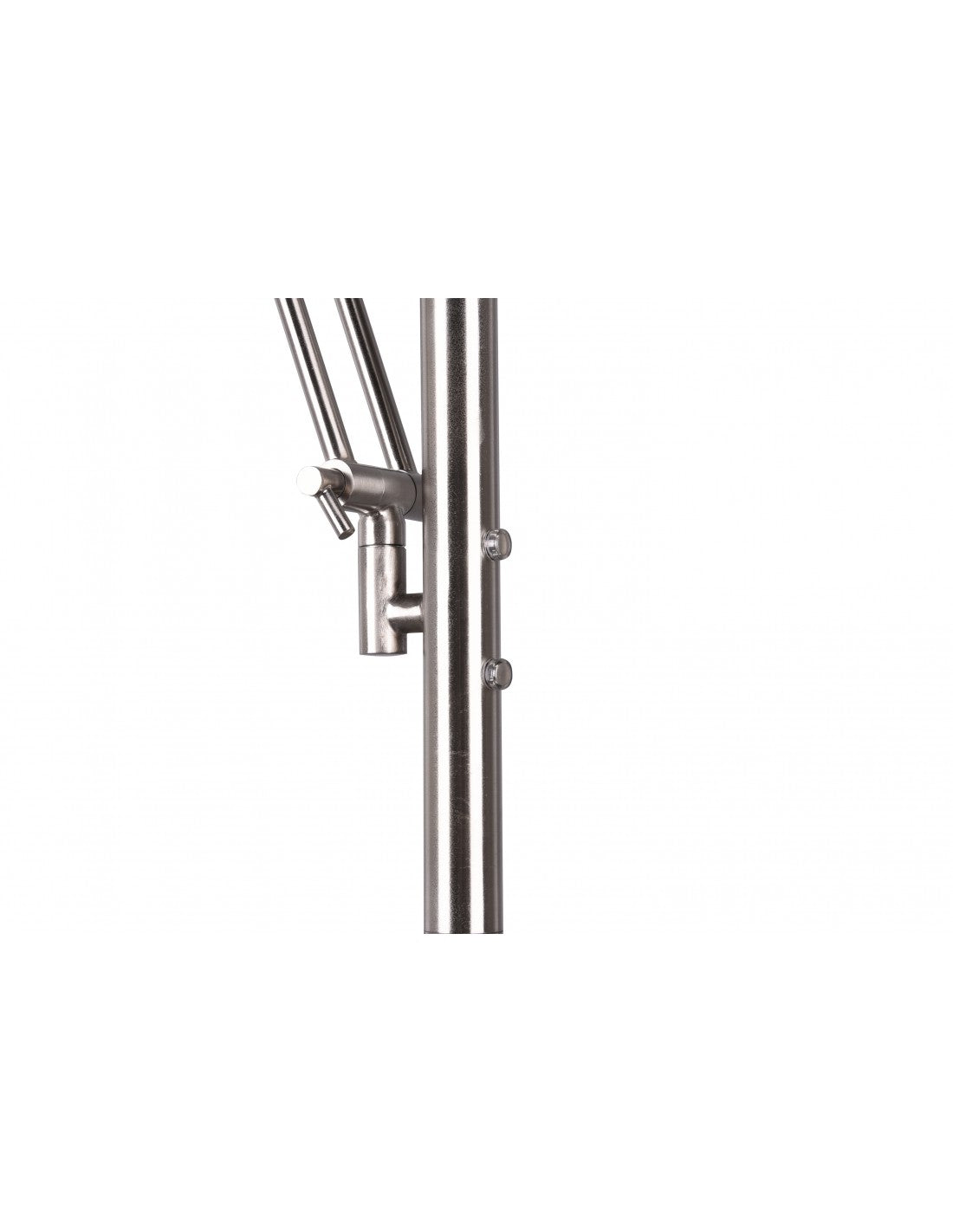 Barrie Nichel Trio Lighting LED-Dimmer-Stehlampe mit Lesespot