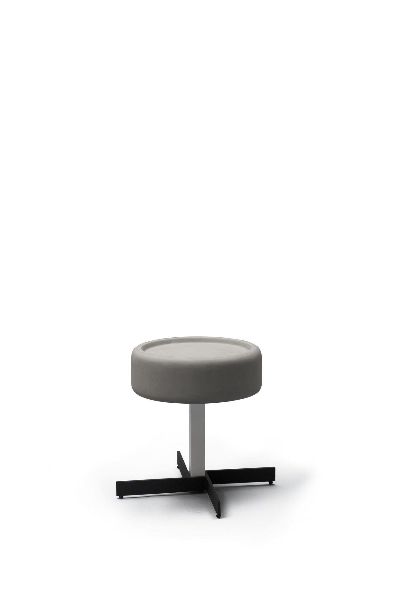 MDF-Couchtisch mit grauer Platte (B x T x H): 42 x 42 x 52 cm