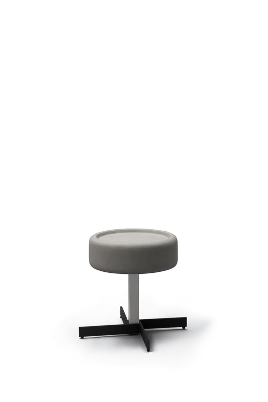 MDF-Couchtisch mit grauer Platte (B x T x H): 42 x 42 x 52 cm