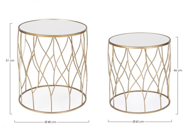 Set2 Elenor bis J16 Couchtisch