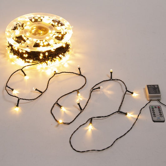 500 Maxi LED Diamond TRADITIONELLE Kette 50,5 m