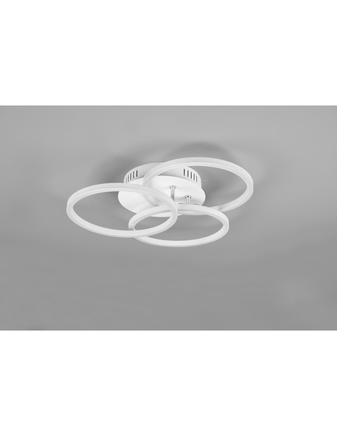 Deckenleuchte 3 verstellbare Kreise LED Dimmer Circle White Trio Lighting
