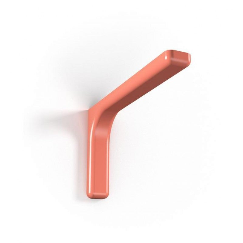 Leonardo 12 cm Regalhalterung aus kirschbaumfarbenem, kunststoffbeschichtetem Stahl für die Inneneinrichtung