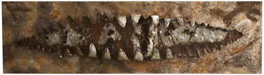 Öl auf mehrfarbiger Leinwand und Metallrahmen 120x80 cm