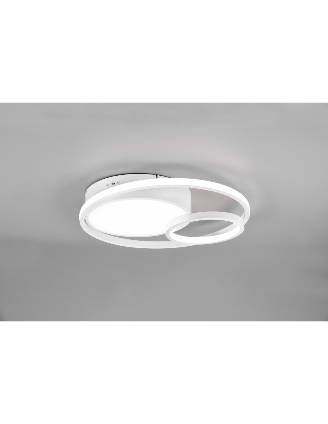 Bianco Led Dimmer 28w Trio Lighting, Lampada Soffito Moderna Vuelta 3 Led