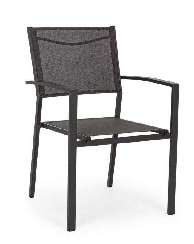 6x Sedia C-Br Hilde Anthrazit Lh32-
