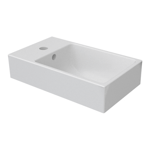 Weiße Wandbekleidung 45x26 cm weiß