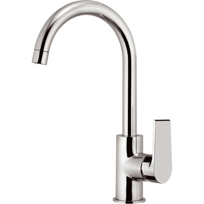 Artic Chrom-Einhand-Spültischmischer mit hohem Auslauf