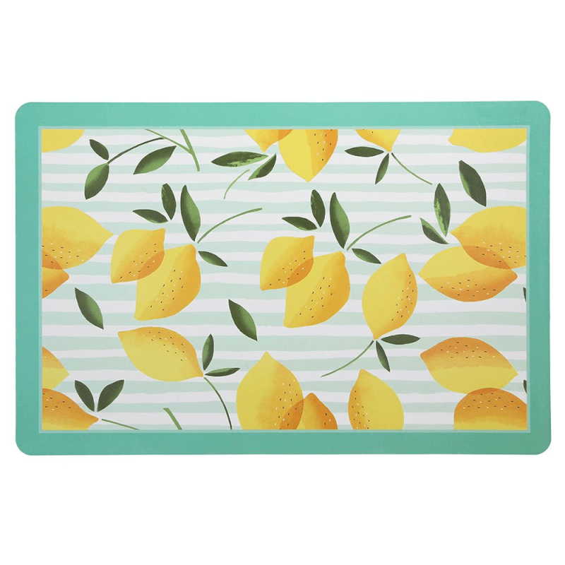 Tischsets 43x29 cm Panarea Polypropylen Gelb