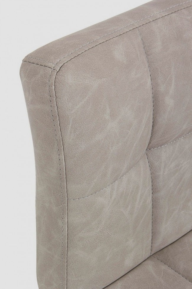 2x Greyson Barhocker Hellgrau Vint