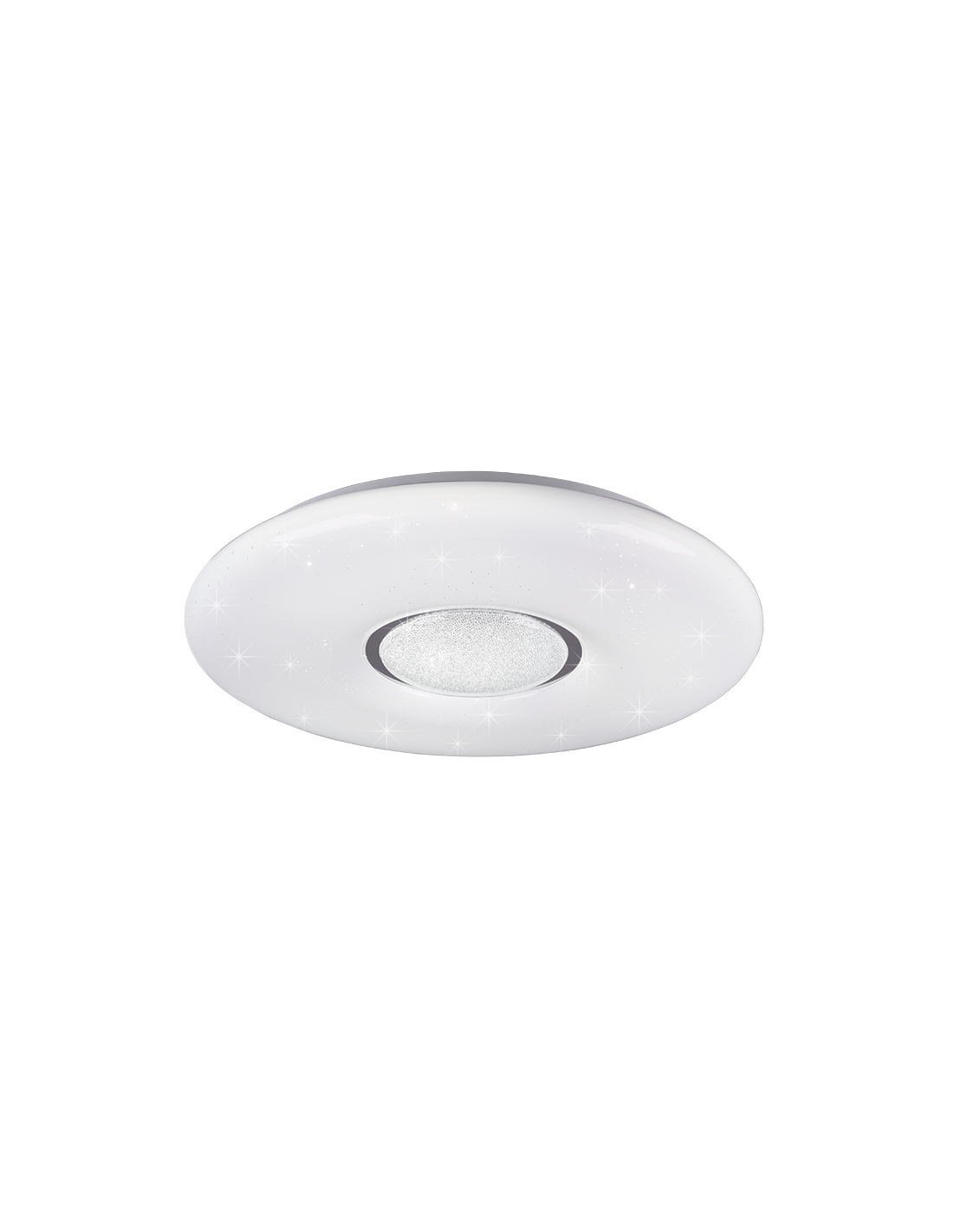 Moderne LED-Deckenleuchte mit Dimmer RGB Lia Sternenhimmel-Effekt Trio-Beleuchtung