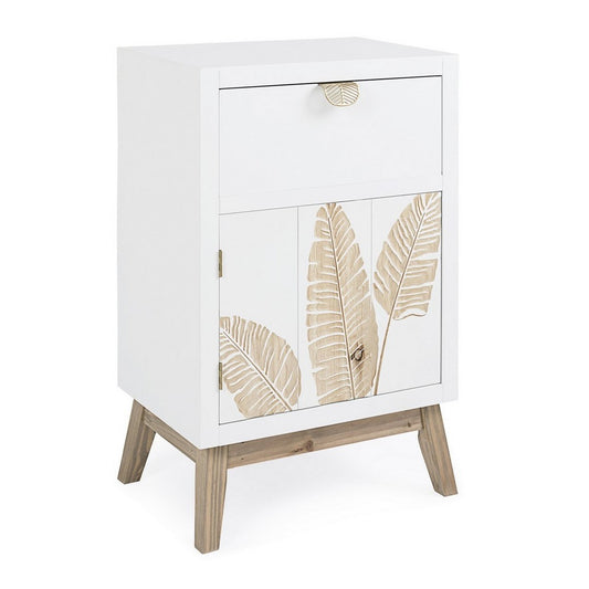 Mobiliar 1 80 1 Schublade Folium aus Naturholz 45x30x70h cm
