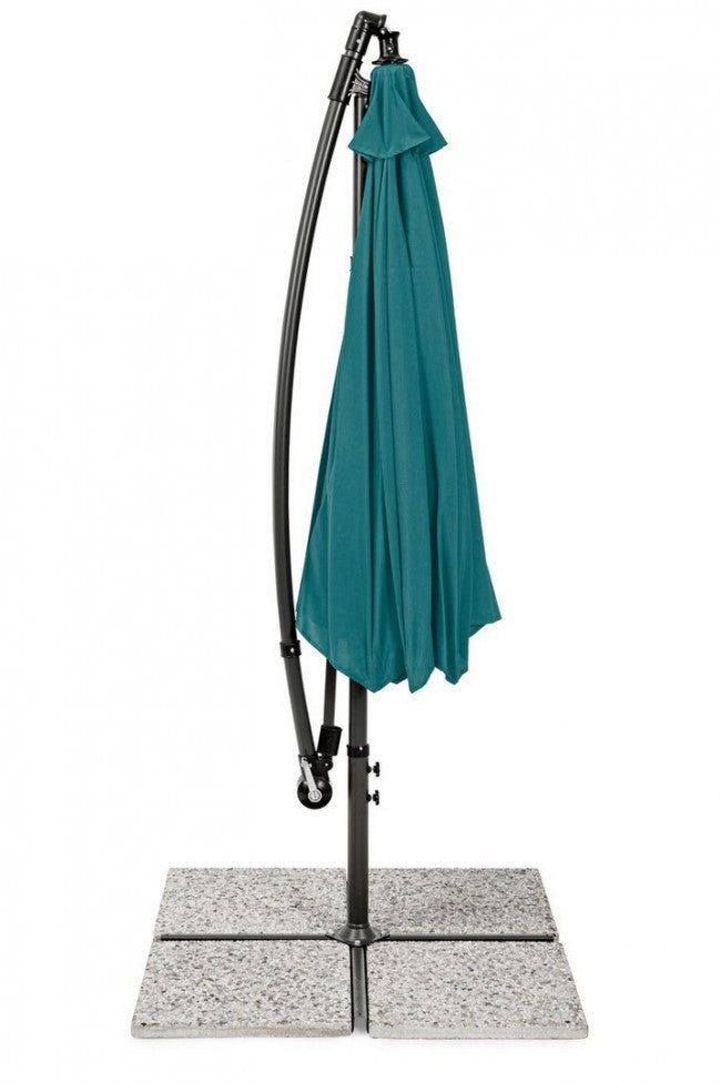 Gartenschirm mit 360° Arm Texas cm 300x h260 Anthrazit-Pfau