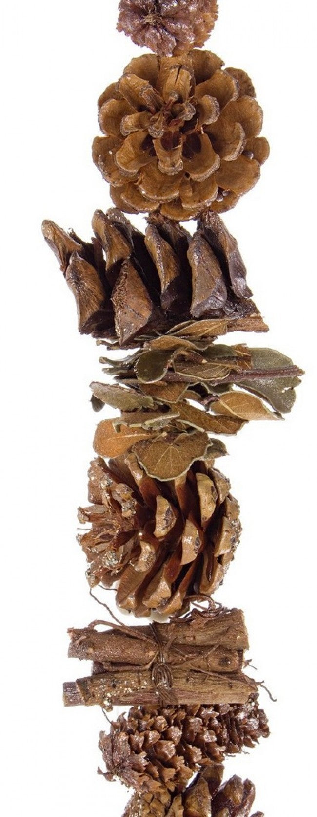 4x Ghirlanda glänzend