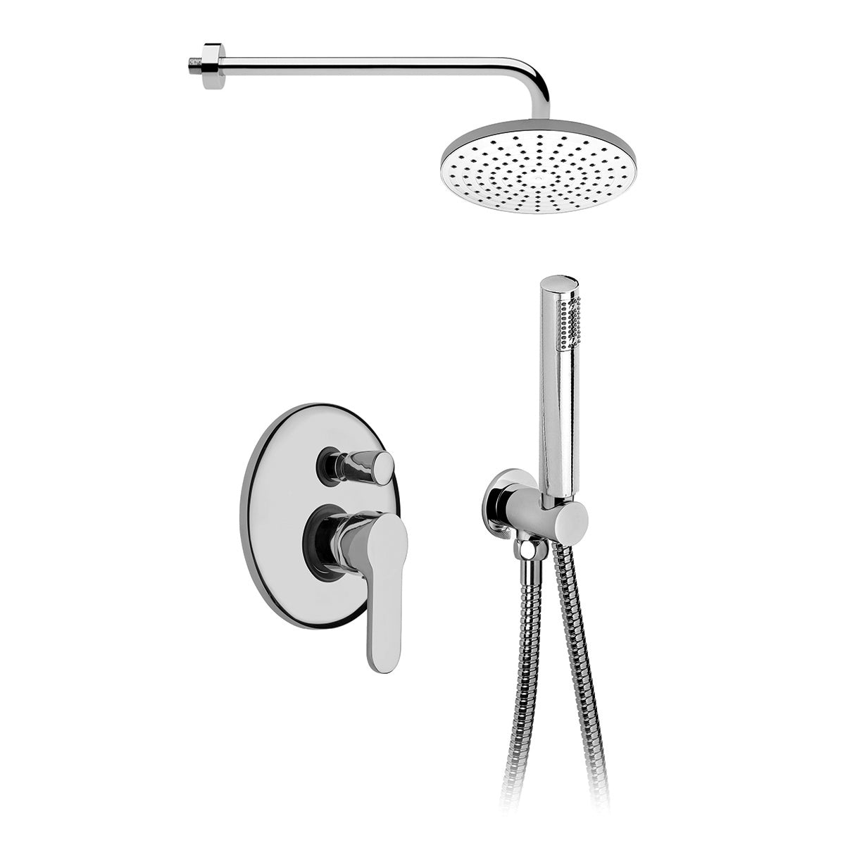 Agape Chrom-Duschset