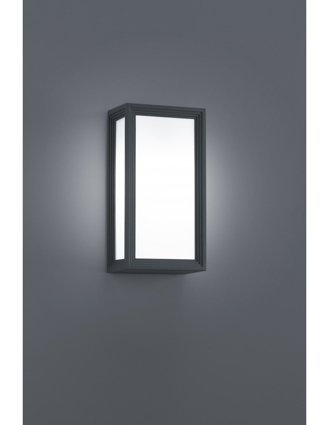 Timok Led Außenwandleuchte IP54 Anthrazit H25 cm Trio Lighting