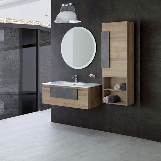 Badezimmerkomposition mit einer Schublade Urban Line 100x47x h38 cm