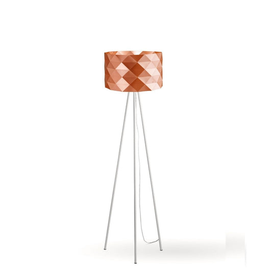Piantana Treppte Copper in Metall-Cm. 40 x 146h