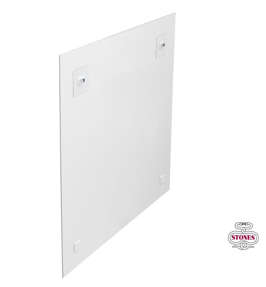 Druck auf Glas 80x120 cm mit mehrfarbiger Leinwand