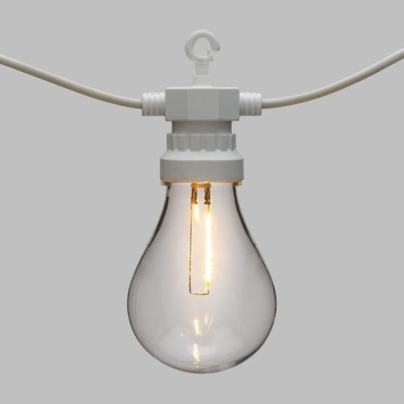 Kette mit 10 Lampenfilament-LEDs, 5,5 m