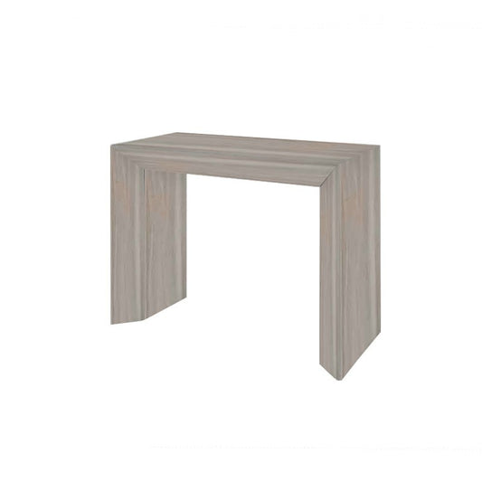 Konsolentisch mit 5 Verlängerungen in Ulmenoptik 90x48xh.76 cm