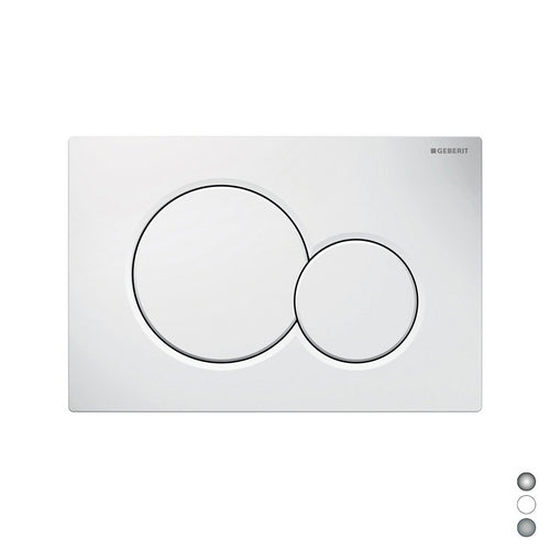 Plakette Geberit Sigma01 Chrom-opak