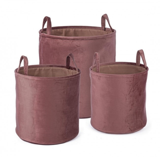 3x Set3 P.Objects Velvet To Pink