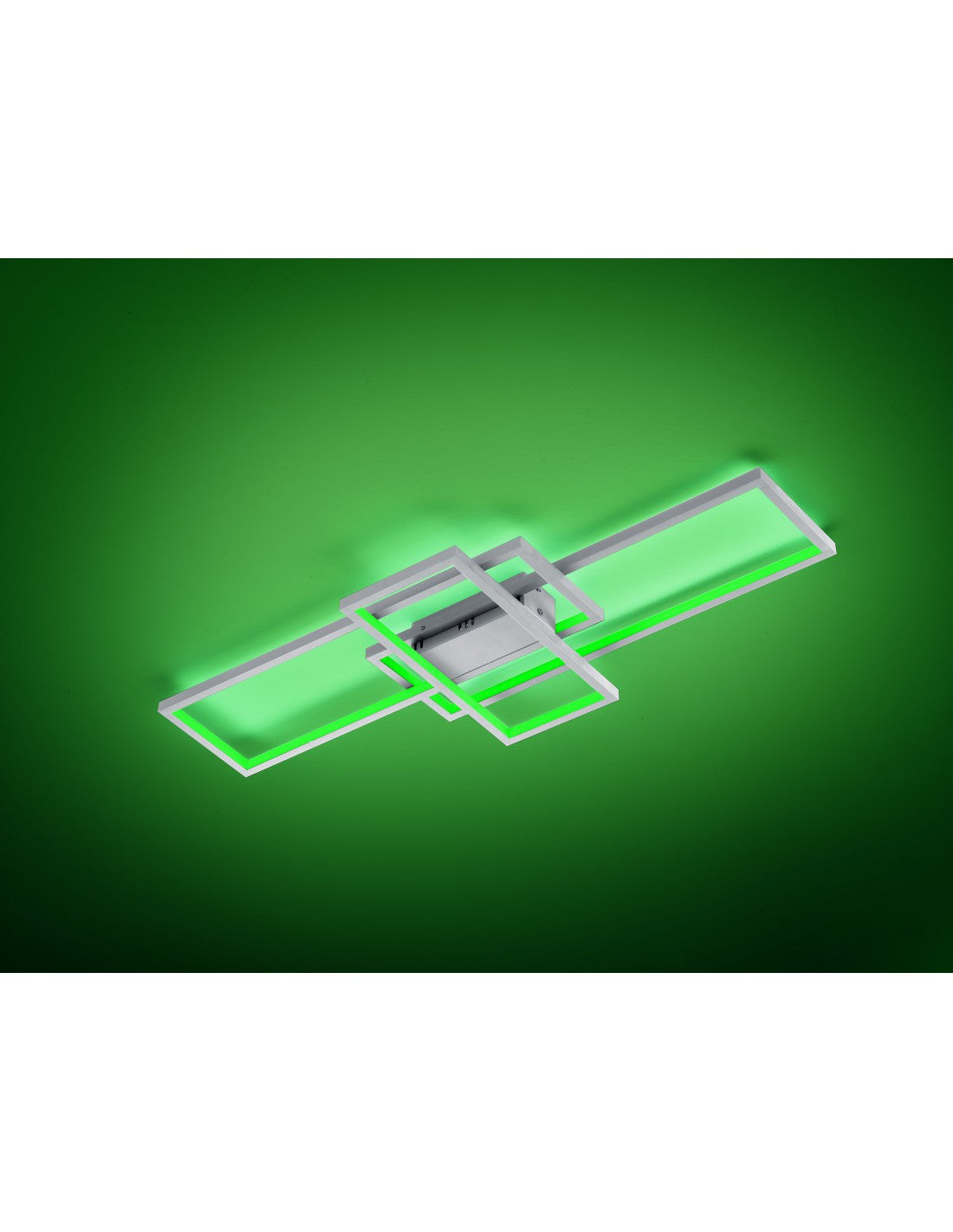 Thiago Led Deckenleuchte 3 Rechtecke L104 cm Nichel Trio Lighting