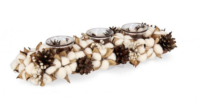 4x P. Candela 3p Loiza Rett Blume Baumwolle