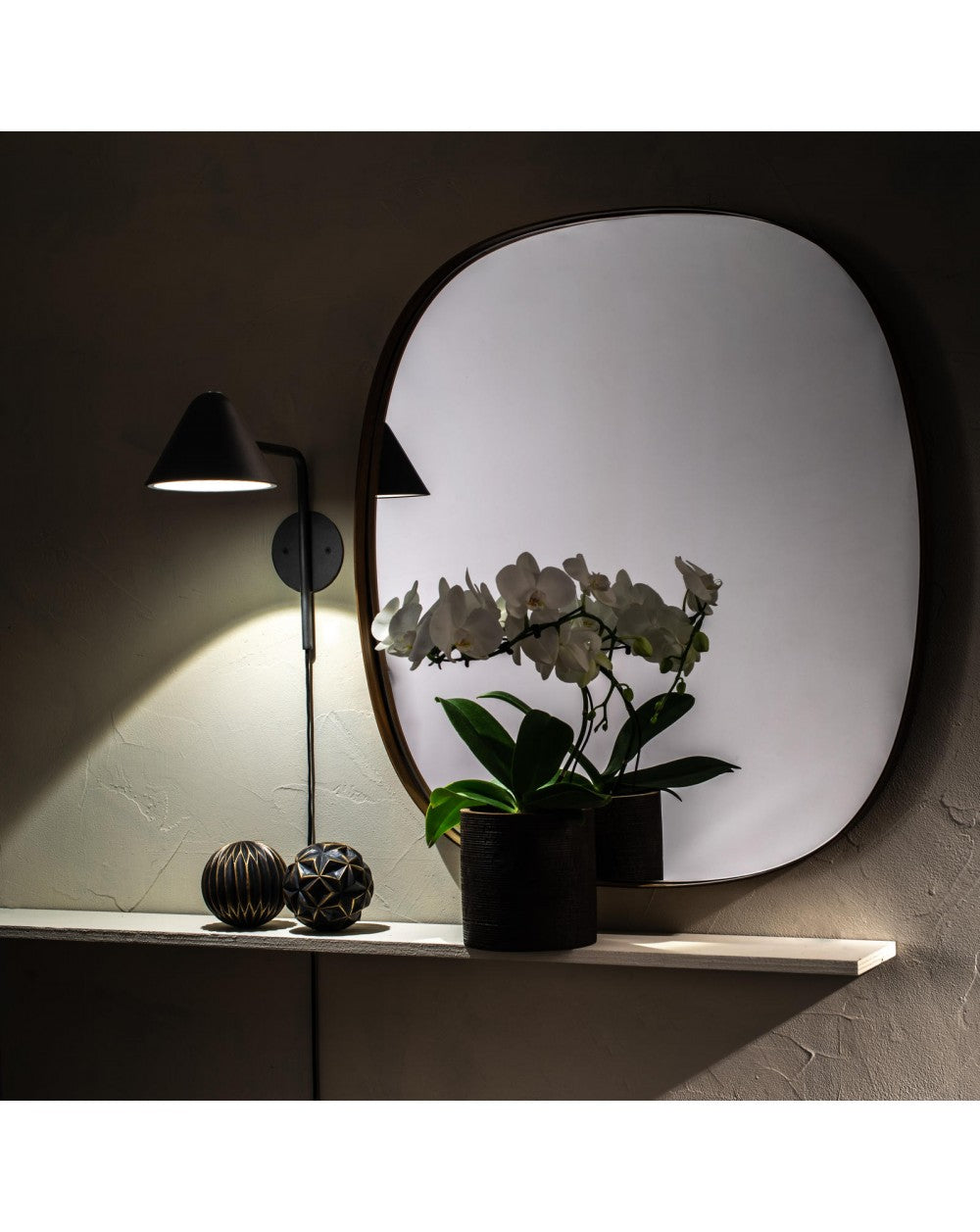Applique LED Antares in Metall-STS