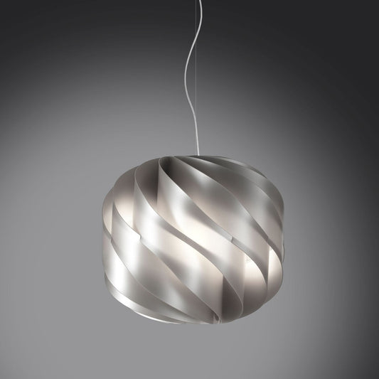 Aufhängung 3 Luici Silber aus verchromtem Metall cm. 72 x 70h