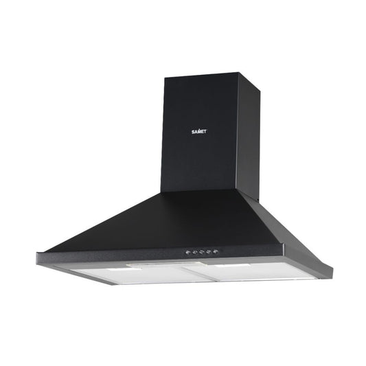 Pyramidenhaube 60 cm Eolo 60 schwarz Samet