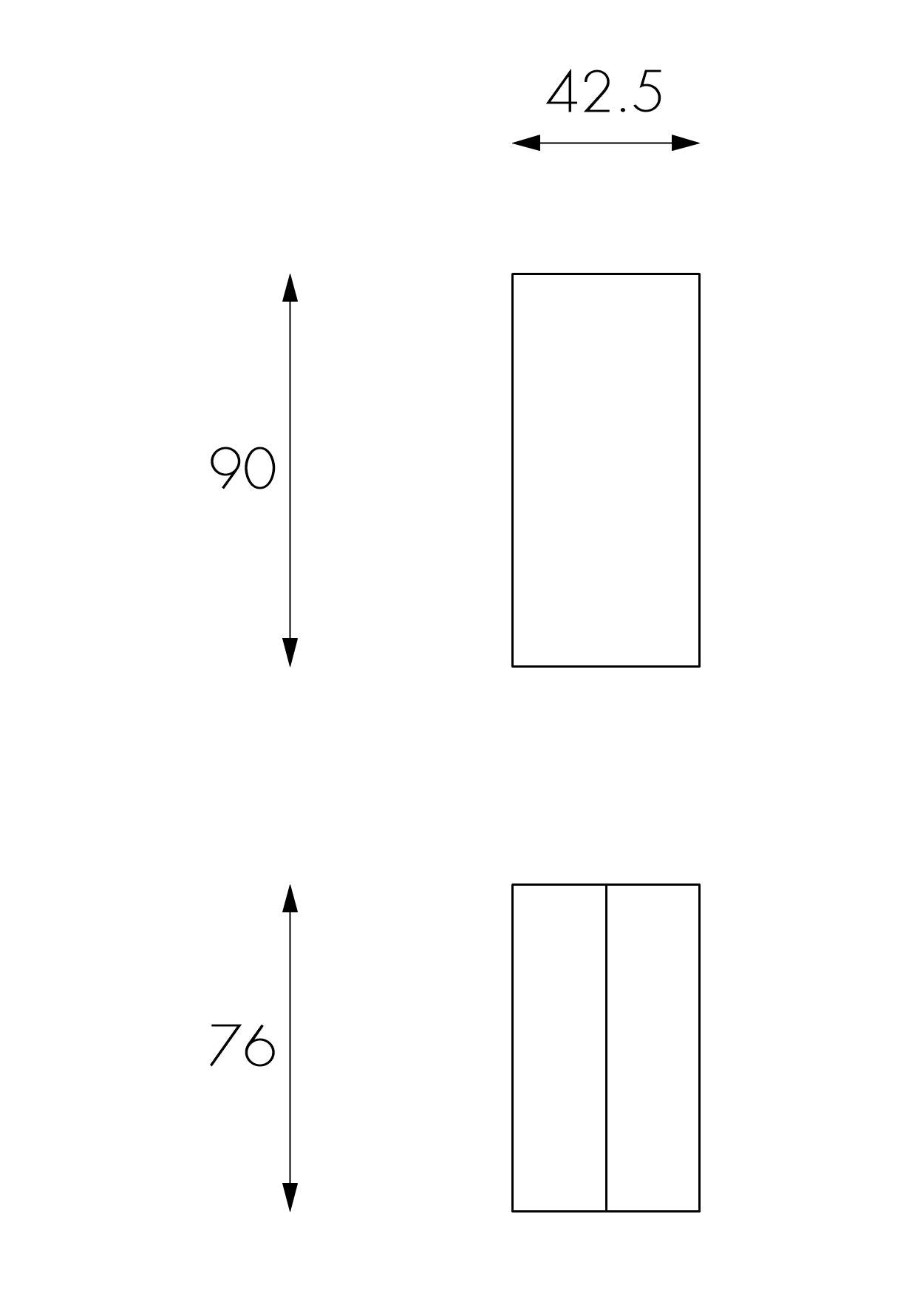 Ausziehbare, kratzfeste Konsole aus taubengrau lackiertem MDF 90x42,5/302,5x76h cm