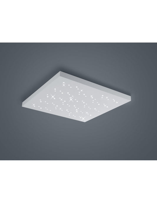 Plafoniera Quadrate Titus Deinbares Bianco 75x75 cm Trio Lighting
