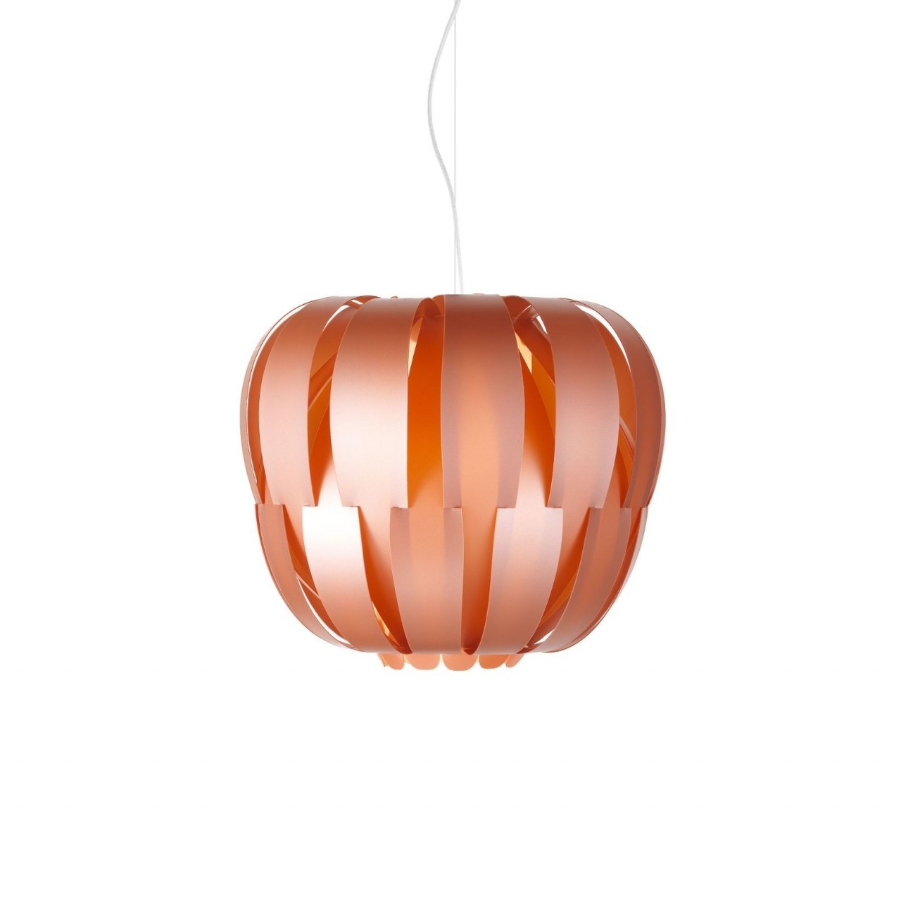 Aussetzen 3 Luci Copper in Metall Cromato Cm. 75 x 60h
