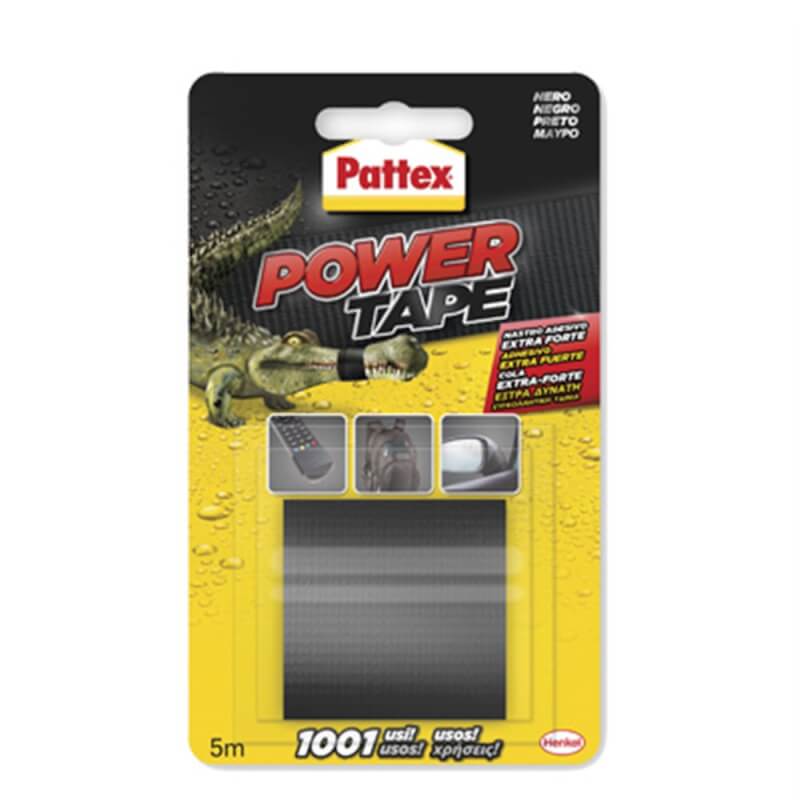 Power Tape Pattex, schwarz, 50 mm x 5 m