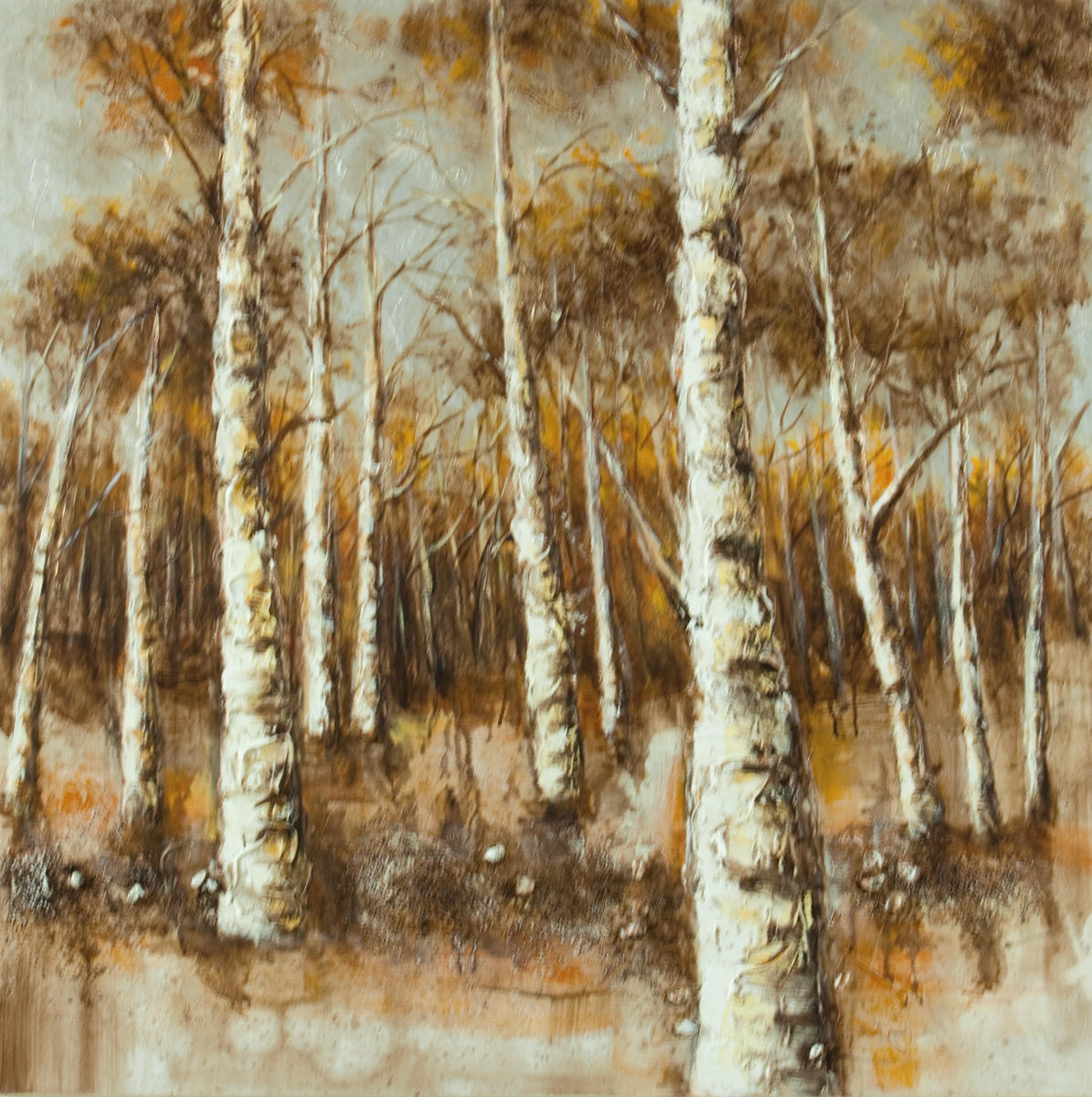 Baumwolltalöl und Holzrahmen 140x70 cm